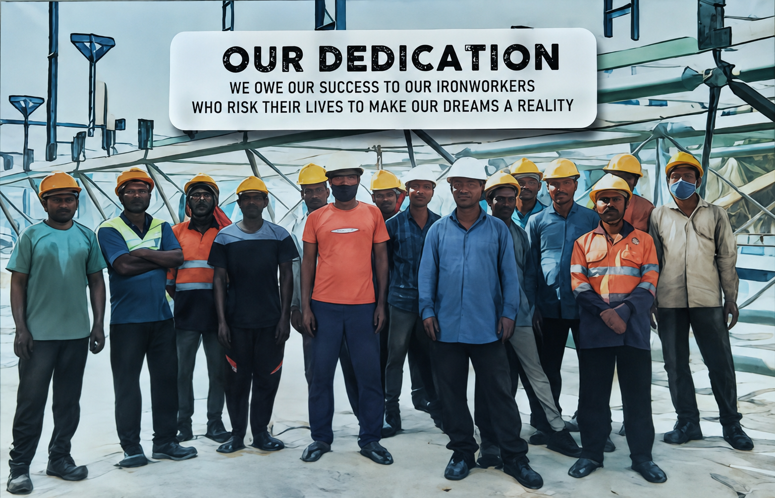 Our Dedication - Geometrics India Ironworkers
